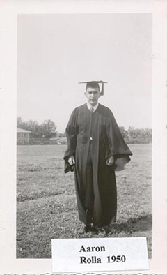 Aaron Greenberg graduation photo
