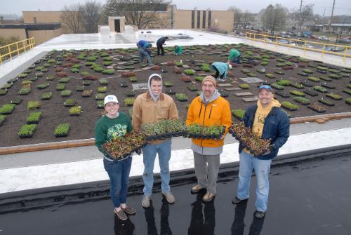 Green Roof group photo